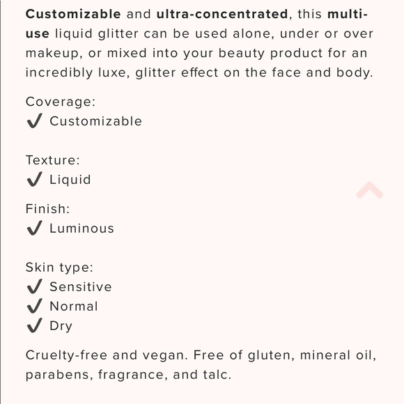 NIB Cover FX Glitter Highlighting Drops Nova - Picture 7 of 7